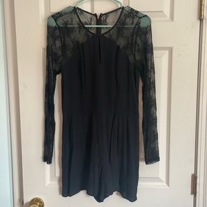 Abercrombie Black Romper